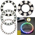 5V LED Ring Individual Addressable RGB LED NeoPixel Ring For Arduino WS2812 Portable-Full Color Driver Lamp Lighting Accessories.