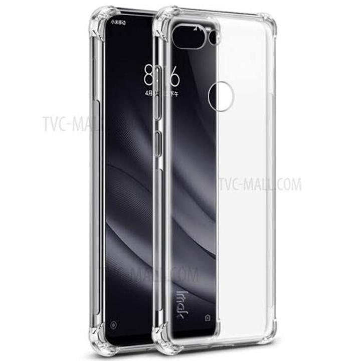 transparent  back cover for mi 8 lite