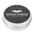 【Good-Love Store】（NEW） Beard Wax Cream Male Facial Moustache Grooming Care Conditioner for Men 60g. 