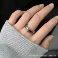 New Anime NEON GENESIS EVANGELION EVA Ayanami Rei Asuka figure Open Couple ring Male and Female ring Cosplay props Gifts.