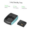 HXSJ GOOJPRT PT-210 Portable Thermal Printer Handheld 58mm Receipt Printer for Retail Stores Restaurants Factories Logistics with Printer Paper Rolls.