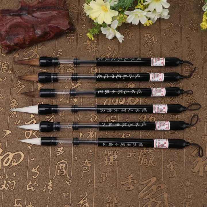 Water%20Brush%20Pen%20Set%206pcs%20Chinese%20Calligraphy%20Color%20Piston%20Fill%20for%20Practicing%20On%20Water-WritingCloth%20-%20Image%203