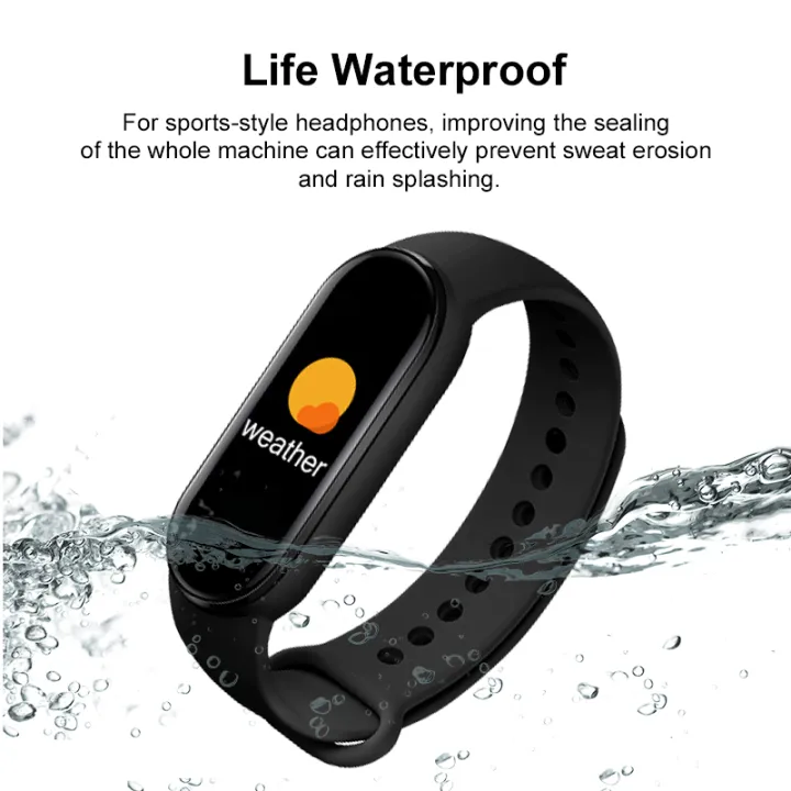 %E3%80%90User-friendly%E3%80%91%20M6%20Men%20Women%20Fitness%20Sports%20Smart%20Band%20Bracelet%20IP67%20Music%20Heart%20Rate%20Take%20Pictures%20Smartwatch%20For%20-%20Image%203