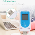 1 Pcs TempU 03 USB Temperature Humidity Data Logger Reusable RH TEMP Datalogger Recorder Humiture Recording Meter. 