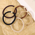 Simple High Elasticity Headband Holster Hair Band Sense Leather Band Curry Rubber Band Durable. 