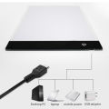 A4/A5 LED Light Box Tracer USB Cable Dimmable Brightness LED Artcraft Tracing Light Box Light Pad for Artists Drawing Sketching.