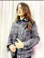 New Design ladies Winter Short denim jacket. 