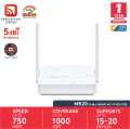 MERCUSYS MR20 AC750 Dual-Band Wi-Fi 5 Router.