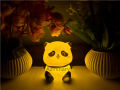 Panda Silicone Night Light, Patting Light, Elephant Baby Panda - for Room Decor, Gift for Child.