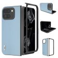 ABEEL Leather Elegant Black Edge Phone Case For Google Pixel 9 Pro Fold.