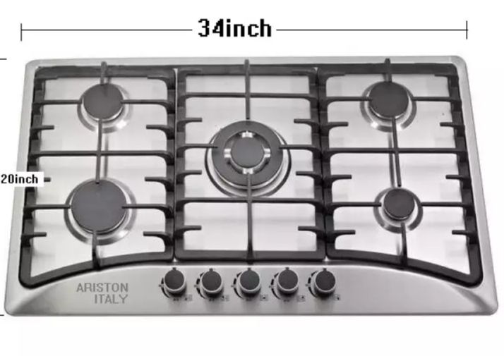 ARISTON%20GAS%20STOVE,%205%20BURNER%20-%20Image%204