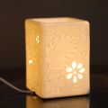 Oil Diffuser/Burner With Lamp- Ceramic.