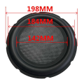 LKPCIGCXM 2X 8 Inch Bass Speaker Passive Radiator Auxiliary Rubber Vibration Plate Subwoofer Replacement. 