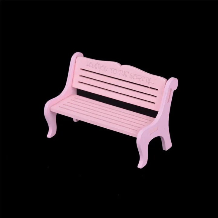 13*8cm%20Wooden%20Bench%20Chair%201:12%20Dollhouse%20Miniature%20Furniture%20Garden%20Decor%20Luyo%20-%20Image%207