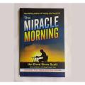 The Miracle Morning Paperback by Hal Elrod. 