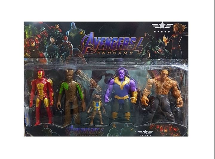 4%20piece%20super%20hero%20avenger%20set%20toy%20action%20figure%20-%20Image%202