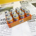 1:12 miniature coke dozen set mini drink bottle model supermarket scene food play doll house ornaments. 