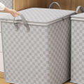 Non-woven Quilt Storage Bag With Lids Zipper Foldable Clothes Quilt BinsKidsland Srore.