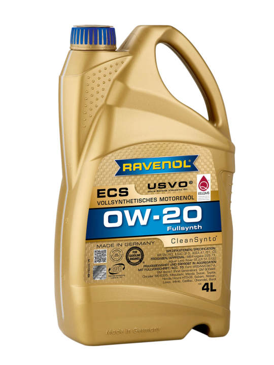 RAVENOL ECO SYNTH ECS SAE 0W-20 - 4L