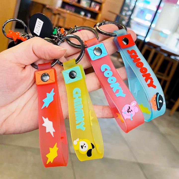 Kpop%20Idol%20BTS%20BT21%20cute%20cartoon%20silicone%20doll%20keychain%20key%20ring%20pendant%20-%20Image%204
