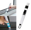 Corners & Edges multipurpose Window Door Keyboard Cleaning Brush Cleaner+Dustpan 2 In 1 Tool.
