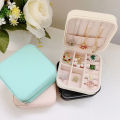 Fashion Portable Travel Accessories Antioxidant Compact Ring Earrings Jewelry Box Jewelry Organizer. 