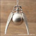 Harry Potter Gold Snitch Pocket Watch Souvenir Girls Student Kids Boys Small Pendant Delicate Necklace Vintage. 