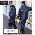 Raincoat Pants Rain Poncho for Hiking Motorcycle Bicycle Camping Fishing Men Waterproof Rain coat Trousers.