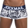 JOCKMAIL Male Panties Breathable Boxers Cotton Men Underwear U convex pouch Gay Underpants Printed 17 models boxershorts Wearhouse. 
