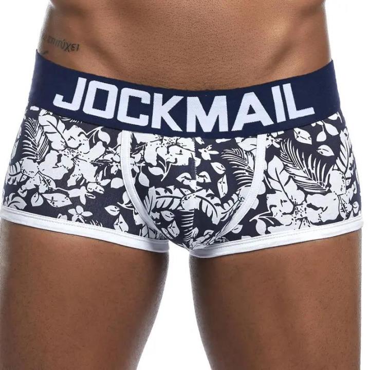 JOCKMAIL%20Male%20Panties%20Breathable%20Boxers%20Cotton%20Men%20Underwear%20U%20convex%20pouch%20Gay%20Underpants%20Printed%2017%20models%20boxershorts%20Wearhouse%20-%20Image%202