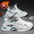 Versatile men's shoes 2024 spring new trend platform casual shoes daily heightened sports tide shoes men's wholesale cross-border. 