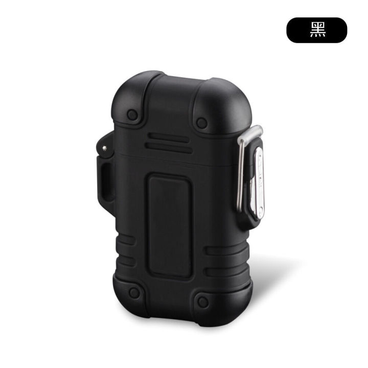 Outdoor%20waterproof%20survival%20whistle%20pulse%20double%20arc%20charging%20lighter%20USB%20igniter%20-%20Image%207