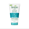 Simple Face Wash - Daily Skin Detox Purifying Facial Gel Wash - 150ml (International). 