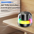 ARMICO Portable Bluetooth Speakers Wireless Speaker Loud Stereo Sound, Outdoor Speaker with Bluetooth 5.3, Deep Bass, RGB Lights 10H Playtime for Home, Party. 
