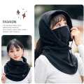 Cycling Cold Protection Mask, Bike Cycling Neck Warmer, Wind-Resistant Winter Face Mask, Face Cover Hat Cap Scarf. 