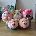 Anpanman Jumping Ball USB Charging Smart Voice Dialogue Seaweed Pig Jumping Ball Electric Plush Toy. 