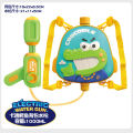 Children's cartoon water spray toys super large capacity baby outdoor beach water interactive rafting backpack shooting water toys. 