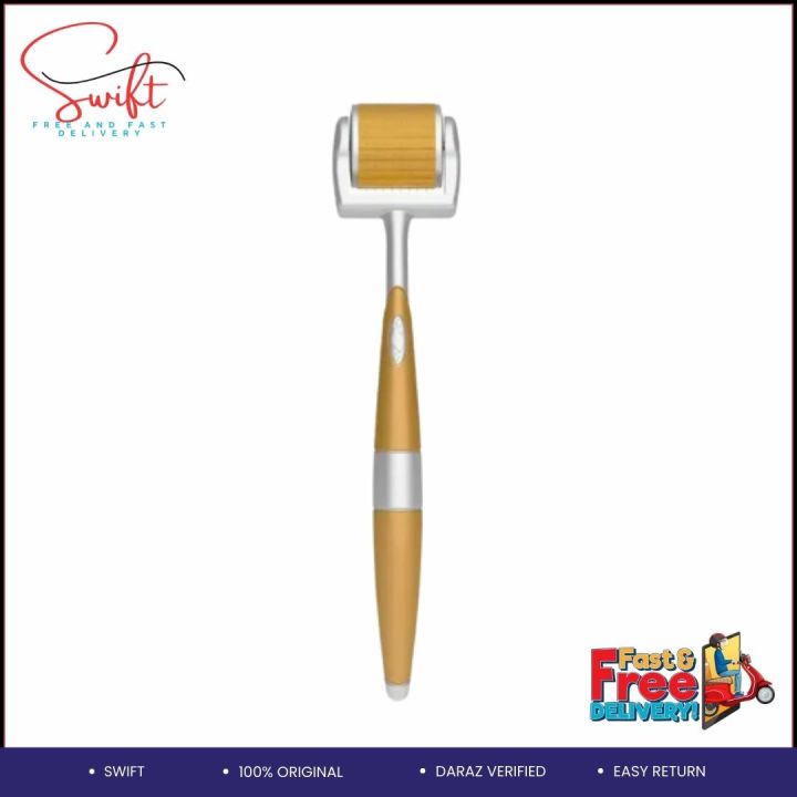 ZGTS%20Derma%20Roller%200.5mm%20(192%20Titanium%20Micro%20Needles)%20for%20Hair%20and%20Beard%20Growth%20-%20Image%203