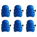 6 Pcs Trampoline Pole Caps, Inner Dia. 1.5 Inch for Trampoline Net.