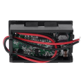 3X 12V Digital Voltmeter Voltage Battery Panel Meter for Car Motorcycle USB 5V 2A Output.