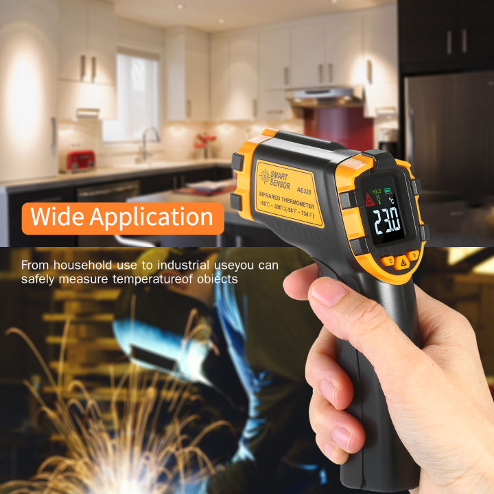 KOGEEK%20-50~390%C2%B0C%2012:1%20Mini%20Portable%20Handheld%20Digital%20Non-contact%20IR%20Infrared%20Ther-mo-meter%20Temperature%20Tester%20Pyrometer%20Industrial%20Infrared%20Ther-mo-meter%20Color%20LCD%20Display%20Centigrade%20Fahrenheit%20(NOT%20for%20Humans)%20-%20Image%202