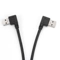 Usb 3.0 Angle 90 Degree Extension Cable Male To Female Adapter Cord Data Right.