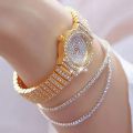 3pcs Watches Set Fashion Rhinestone Watch Women Luxury Crystal Rose Gold Quartz Watch Ladies Wristwatch Female Clock.