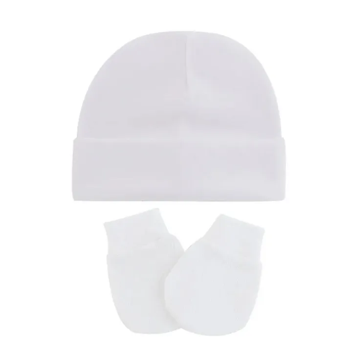 Autumn%20Winter%20Newborn%202/3%20Pcs%20Hat%20Gloves%20And%20Socks%20Set%20For%20Baby%20Boys%20Baby%20Girls%20Cotton%20Soft%20Headwear%20Solid%20Color%20Infant%20Nightcap%20-%20Image%207
