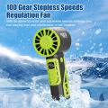 Outdoor Hot Weather Handheld Fan 100 Gear Stepless Speeds Regulation Fan Portable Hand Fan Summer HighSpeed FanOutdoor Hot Weather Handheld Fan 100 Gear Stepless Speeds Regulation Fan Portable Hand Fan Summer HighSpeed Fan. 