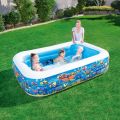 Family Size Pool Portable Inflatable Swimming Pool Kids Children Adults Home Use Outdoor Indoor.. 