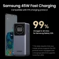Ugreen PB724 (35526B) 12000mAh 100W Fast Charging Power Bank - Ugreen 12000mAh 100W Fast Charging Power Bank - Total Capacity: 12000mAh(44.4Wh) - Smart LED Display - Wide Compatibility. 