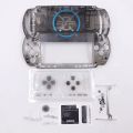Transparent Crystal Colors For PSP3000 PSP 3000 3004 Game Console Shell Replacement Full Housing Cover Case with Button kit. 