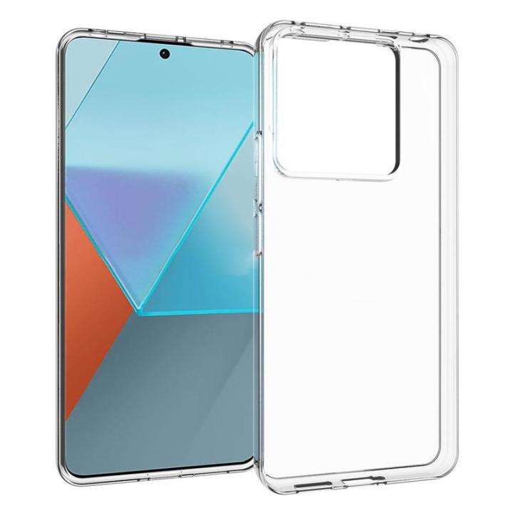 Xiaomi Redmi Note 13 Transparent Soft & Flexible TPU Mobile Cover