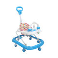 Happy Walker - Cyan Blue & White. 